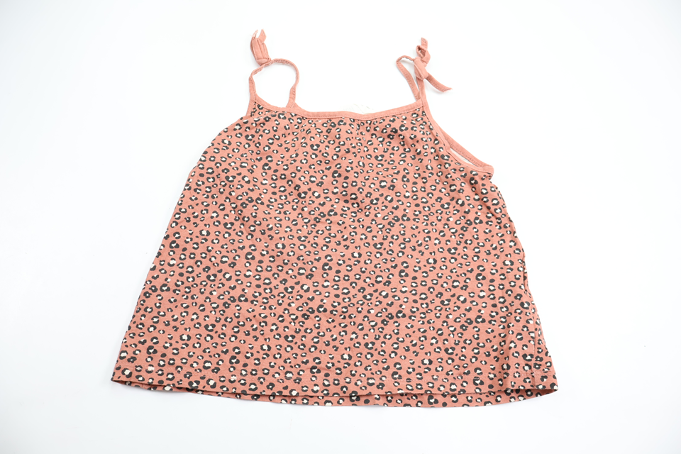 Leopardmönstrat linne från H&M - Storlek 92 - Rosa