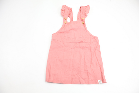 Hängselklänning från H&M - Storlek 86 - Rosa