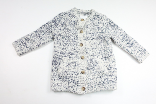 Stickad jacka från Åhléns - Storlek 86/92 - Blå