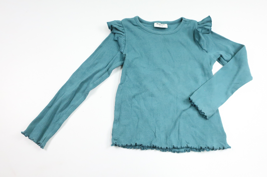 Ribbad tröja från Kappahl - Storlek 110/116 - Blå