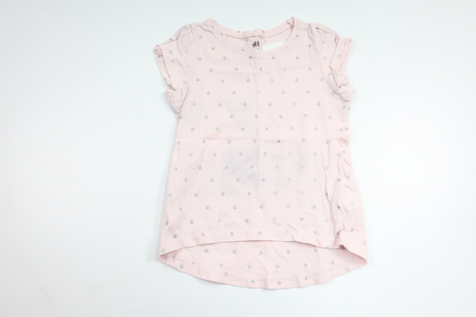 Prickig tröja från H&M - Storlek 98/104 - Rosa