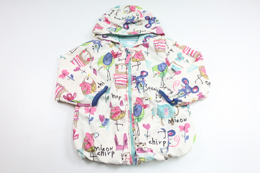 Vindjacka från Next - Storlek 104 - Vit