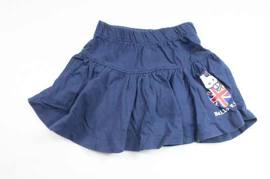 Kjol från Hello Kitty - Storlek 98/104 - Marinblå