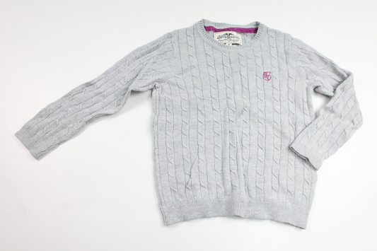 Stickad tröja från Hampton Republic - Storlek 98/104 - Grå