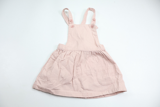 Hängselklänning från Lindex - Storlek 98/104 - Rosa