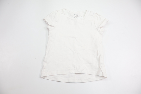 T-shirt från Basic U - Storlek 86 - Vit