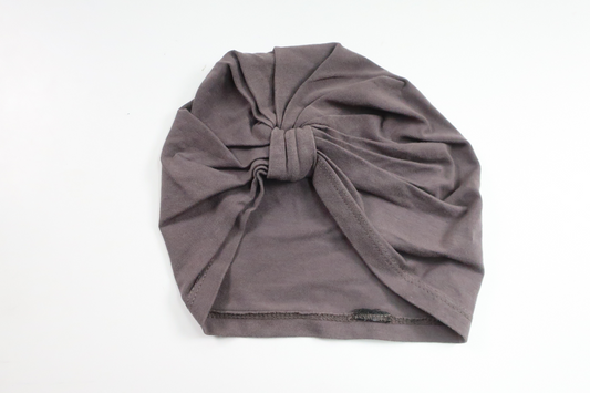 Turban mössa från H&M - Storlek 74/80 - Grå