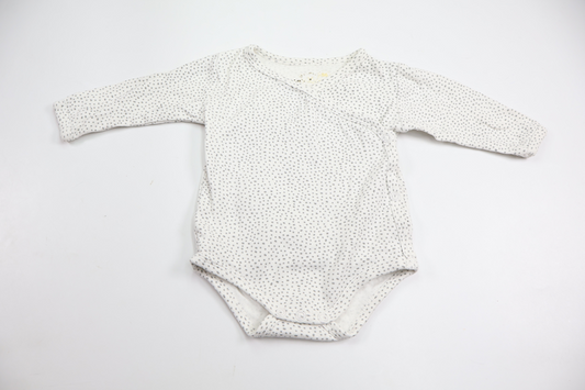 Omlottbody från Petite Mini - Storlek 56 - Vit