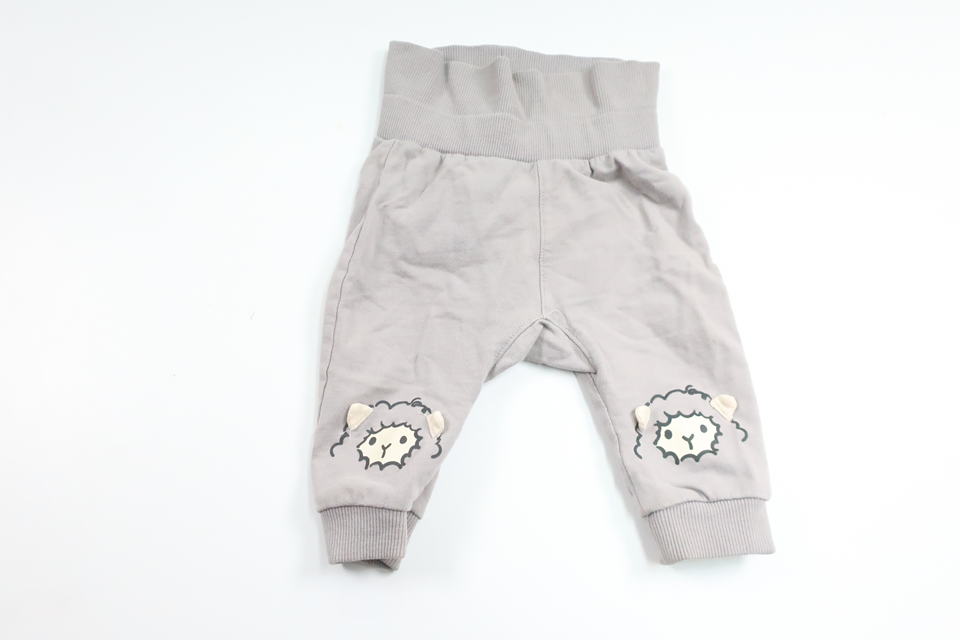 Byxor med lamm från Lindex - Storlek 56 - Grå