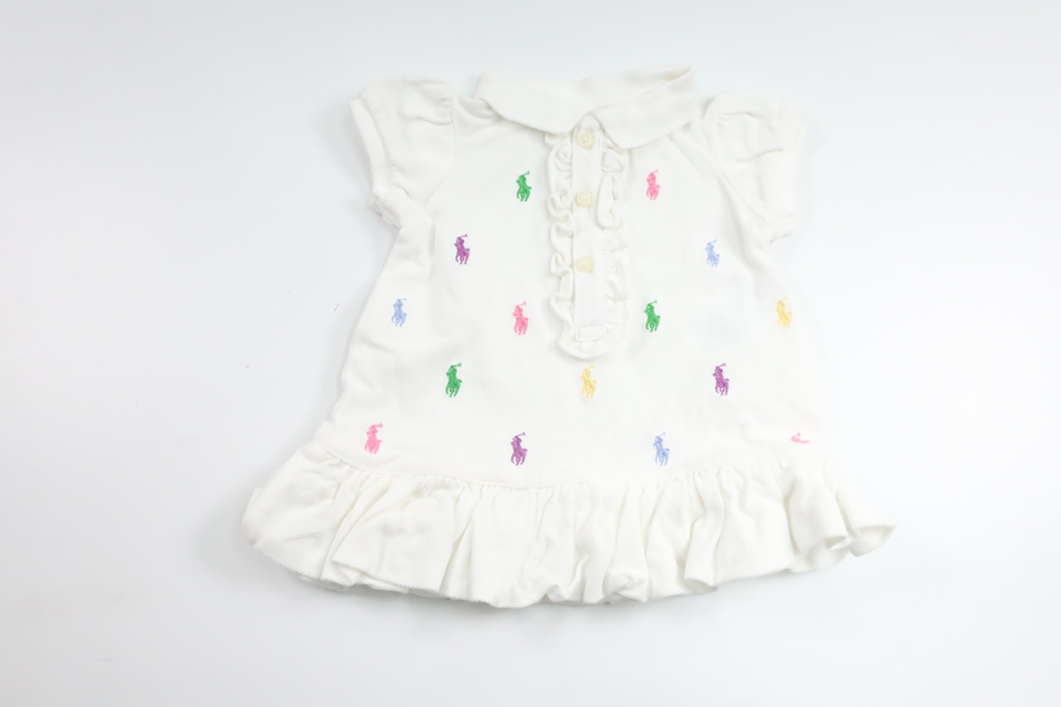 Klänning från Ralph Lauren - Storlek 56/62 - Vit