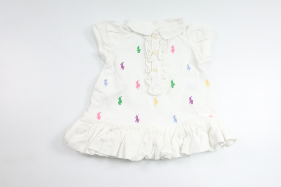 Klänning från Ralph Lauren - Storlek 56/62 - Vit