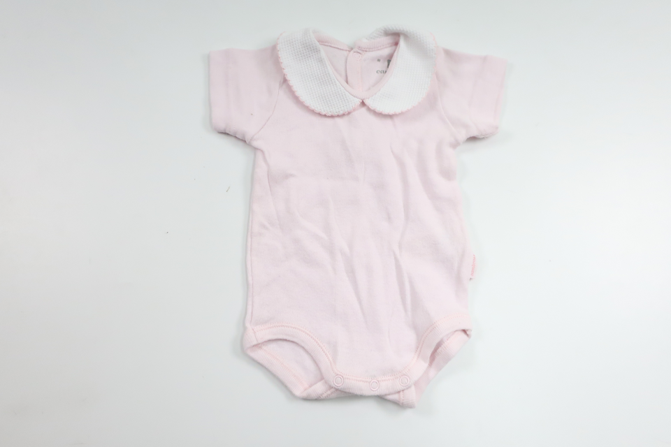Body med krage från Cambrass - Storlek 56 - Rosa