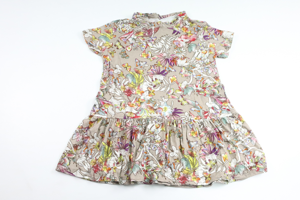 Blommig klänning från Okänt - Storlek 92 - Beige