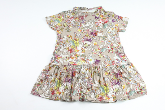 Blommig klänning från Okänt - Storlek 92 - Beige