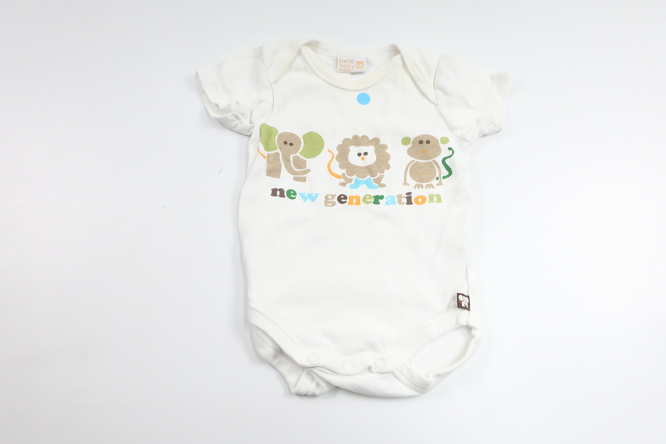 Body från Lindex - Storlek 56 - Vit