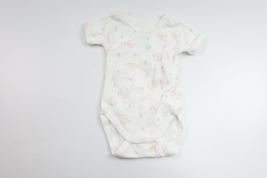 Body från Petit Bateau - Storlek 56 - Vit