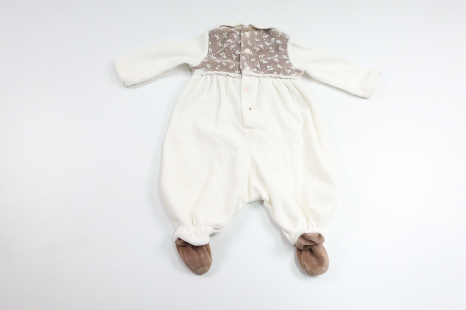 Fleece jumpsuit from Prenatal - Size 50 - Off-white