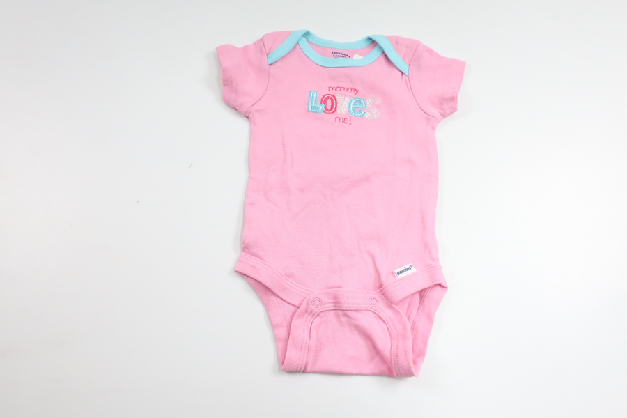 Body från Gerber - Storlek 50/56 - Rosa