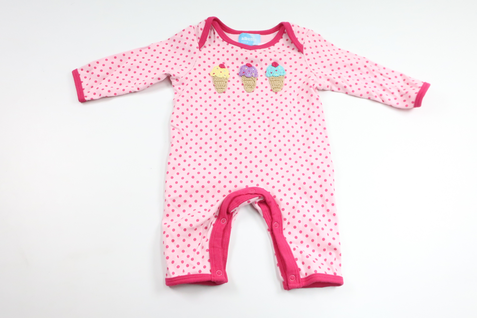 Pyjamas från Albetta Baby - Storlek 56/62 - Rosa