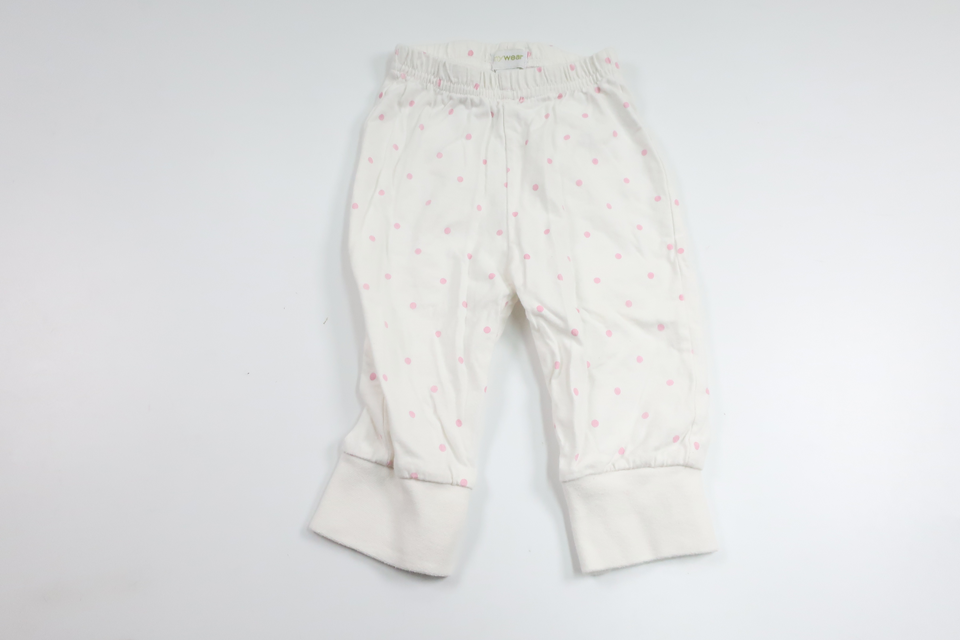 Pyjamasbyxor från My Wear Baby - Storlek 62 - Vit