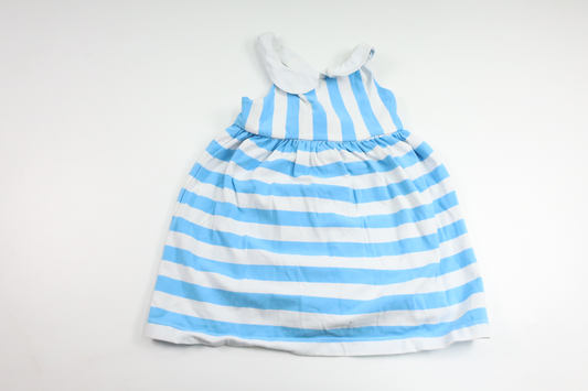 Randig klänning från Jacadi - Storlek 92 - Blå