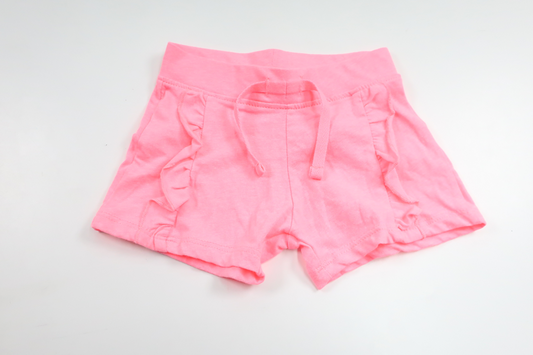 Shorts med volang från Primark - Storlek 80 - Rosa