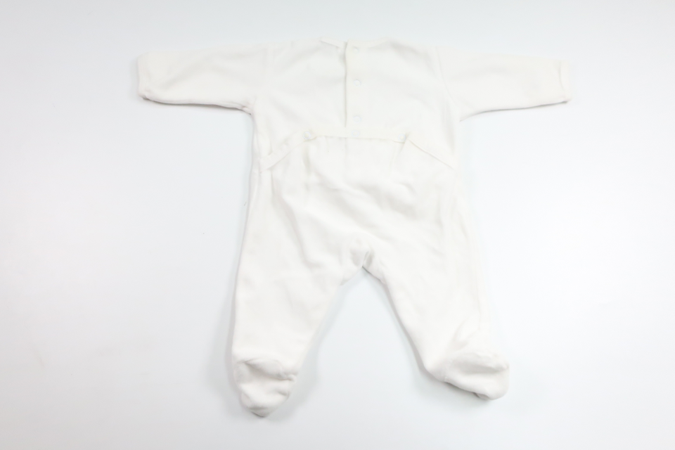 Fleece jumpsuit from Grain de Blé - Size 50/56 - White