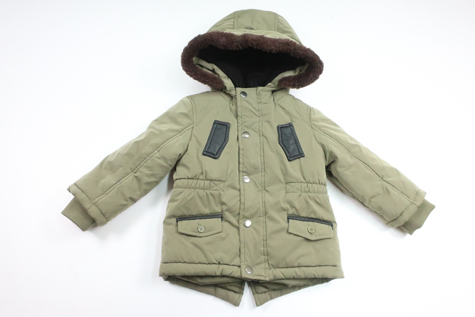 Fleece lined jacket from Original Marines - Size 86 - Green