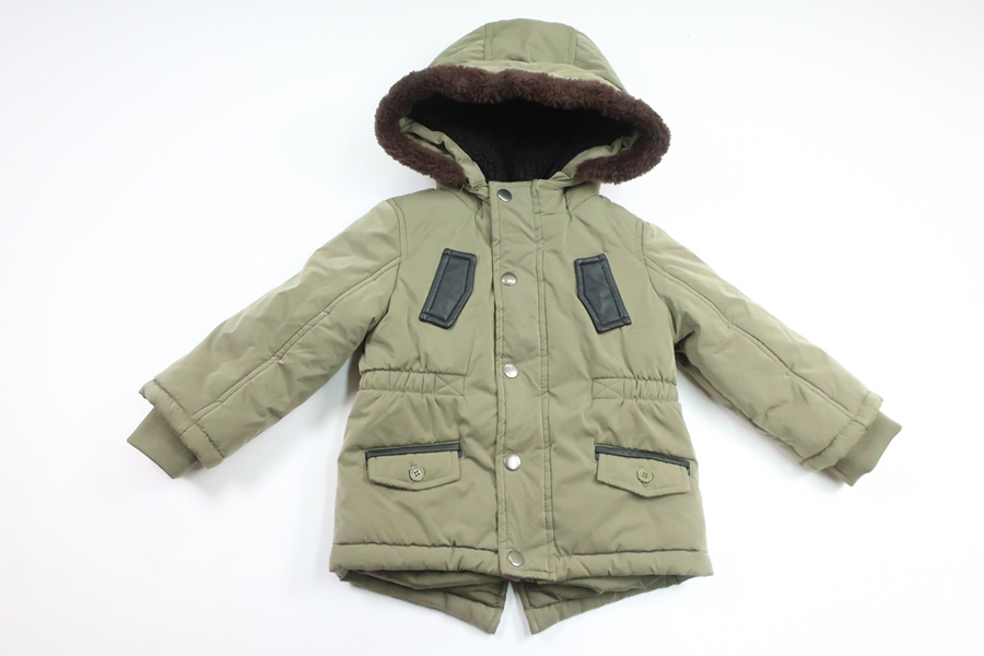 Fleecefodrad jacka från Original Marines - Storlek 86 - Grön