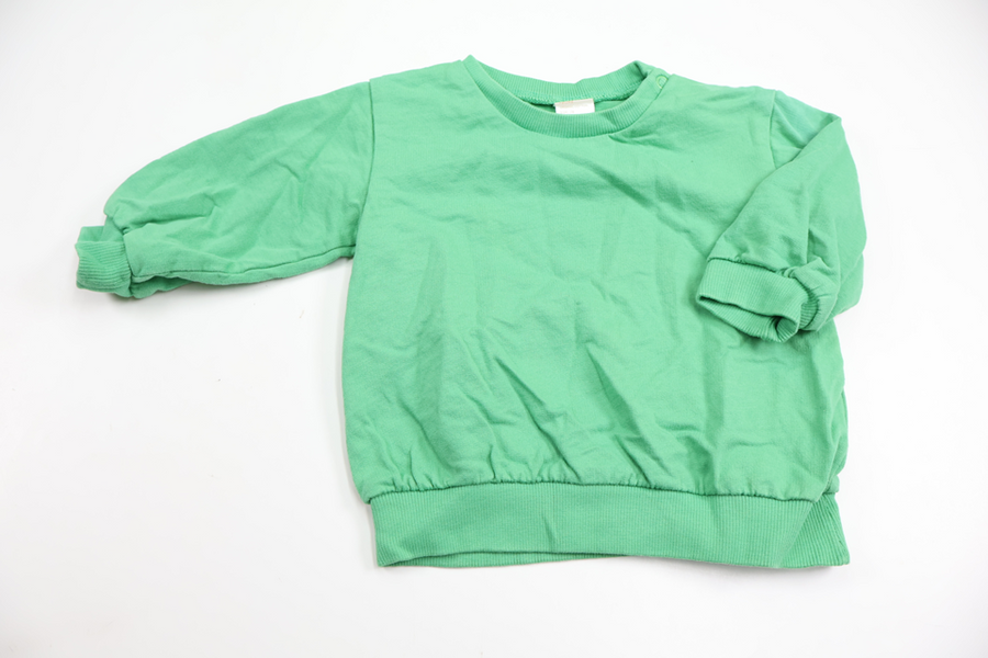 Sweatshirt från H&M - Storlek 74 - Grön