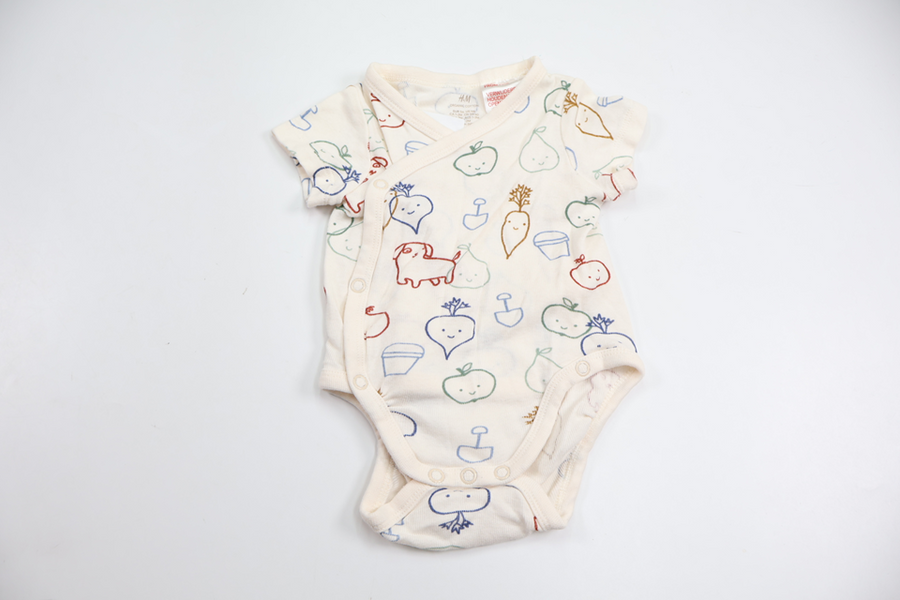 Omlottbody från H&M - Storlek 56 - Benvit