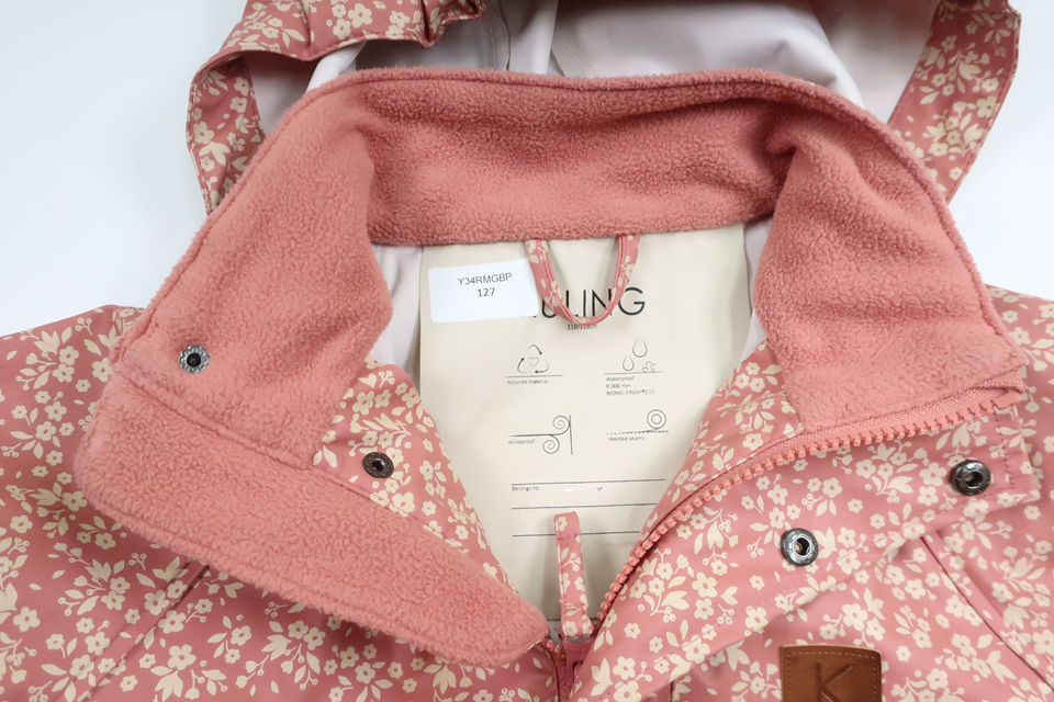 Regnjacka från Kuling - Storlek 110/116 - Rosa