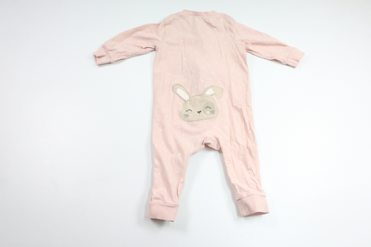Pyjamas med kaniner från Kappahl - Storlek 68 - Rosa