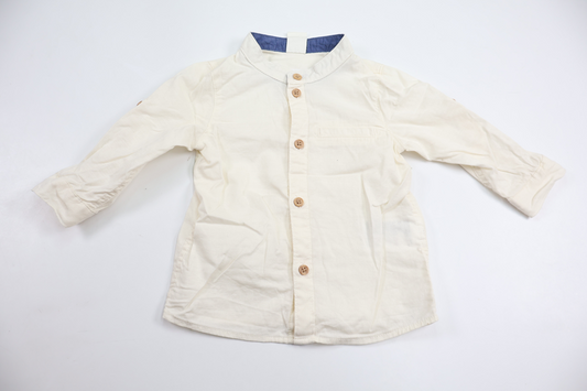 Skjorta från H&M - Storlek 68 - Benvit