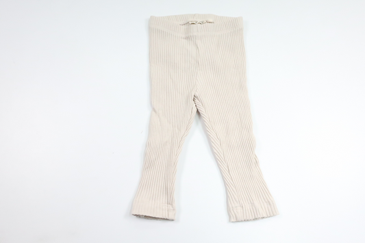 Ribbade byxor från Wai Wai - Storlek 68 - Beige