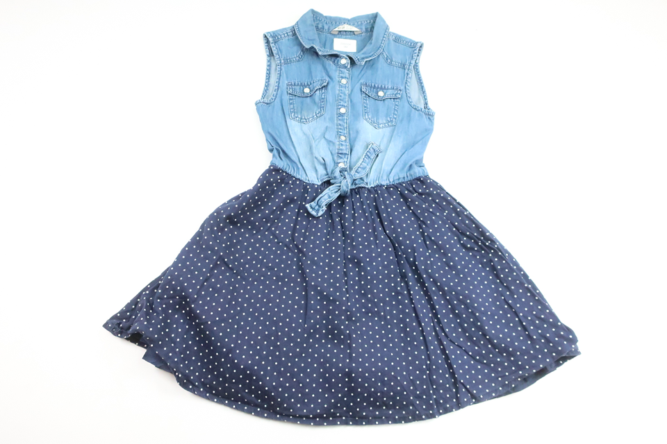 Klänning från Lindex - Storlek 122 - Marinblå