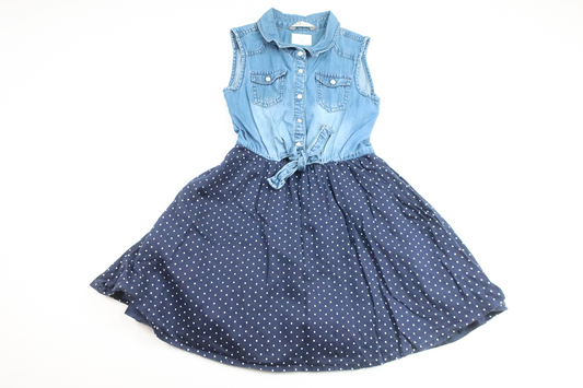 Klänning från Lindex - Storlek 122 - Marinblå