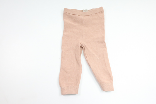 Stickade byxor från H&M - Storlek 74 - Rosa