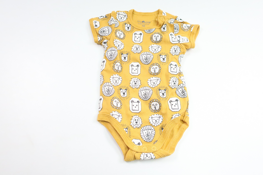 Body från Tiny One - Storlek 68 - Gul