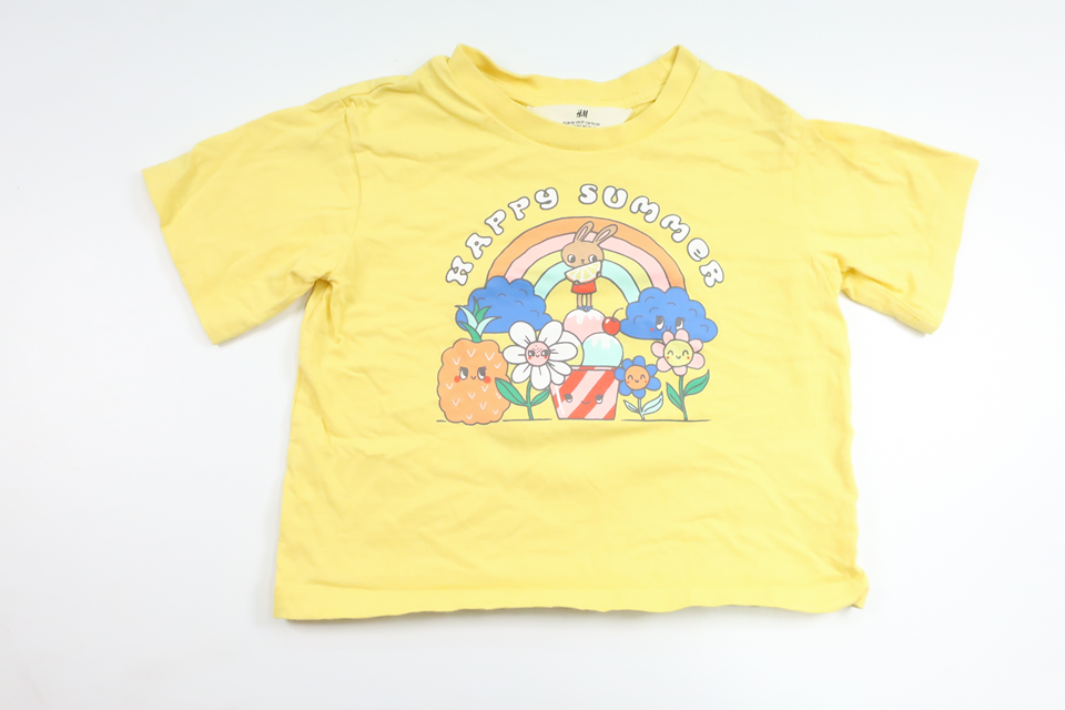 T-shirt från H&M - Storlek 92 - Gul