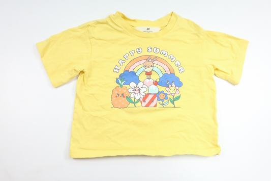 T-shirt från H&M - Storlek 92 - Gul