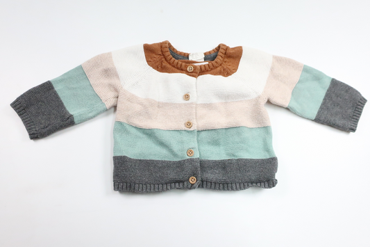 Stickad kofta från H&M - Storlek 62 - Multi