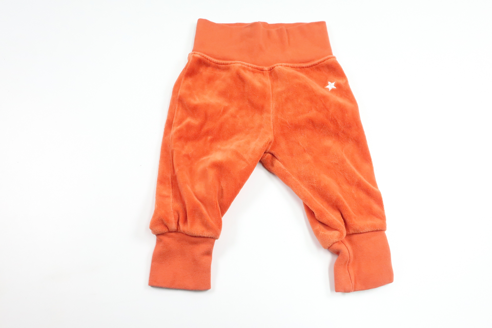 Byxor i fleece från Lindex - Storlek 62 - Orange