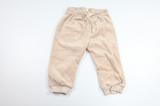 Byxor i fleece från Rikiki - Storlek 86 - Beige