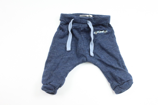 Byxor i ullmix från Name It - Storlek 50/56 - Marinblå