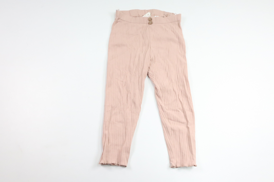 Ribbade byxor från H&M - Storlek 92 - Rosa