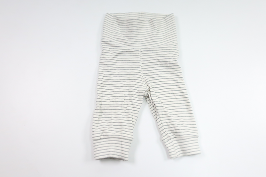 Randiga byxor från H&M - Storlek 62 - Benvit