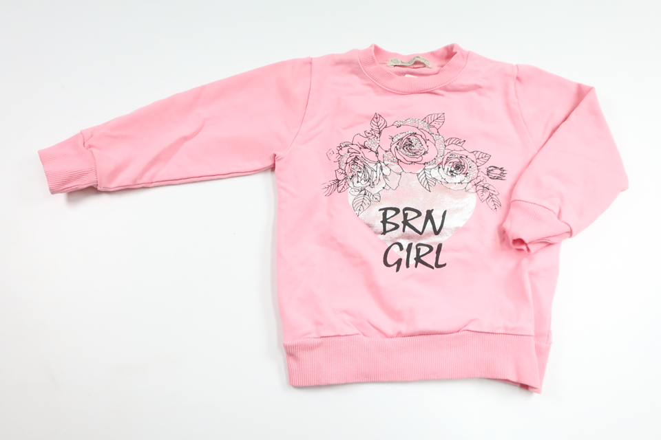 Sweatshirt från Beren Style - Storlek 92/98 - Rosa