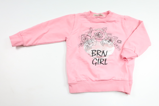 Sweatshirt från Beren Style - Storlek 92/98 - Rosa