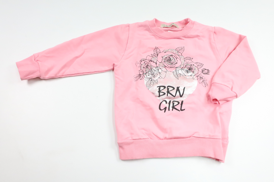 Sweatshirt från Beren Style - Storlek 92/98 - Rosa